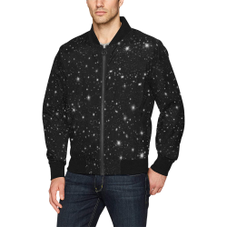 Stars in the Universe All Over Print Bomber Jacket for Men (Model H31)