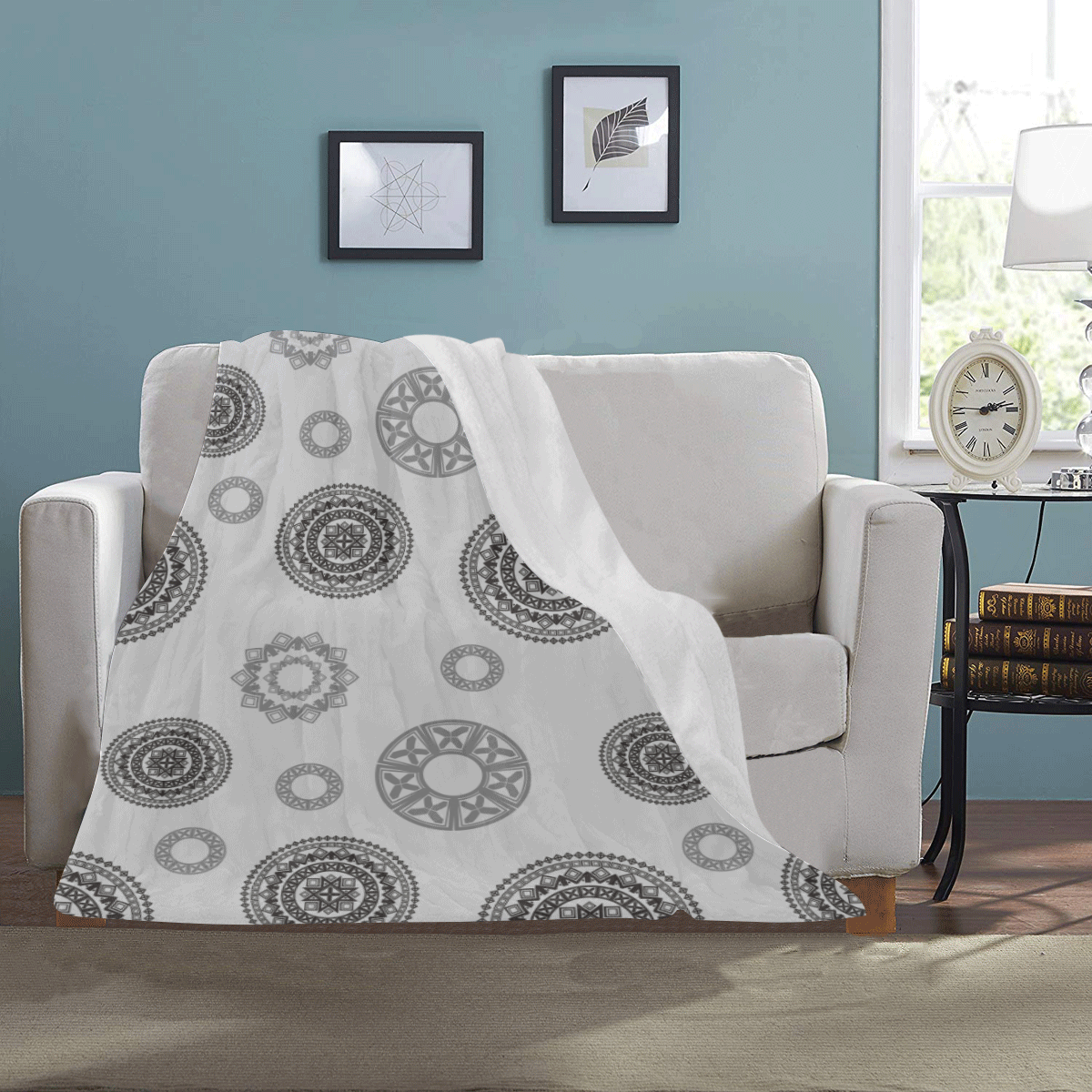geometric fantasy Ultra-Soft Micro Fleece Blanket 30''x40''