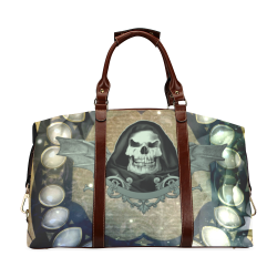 Awesome scary skull Classic Travel Bag (Model 1643) Remake