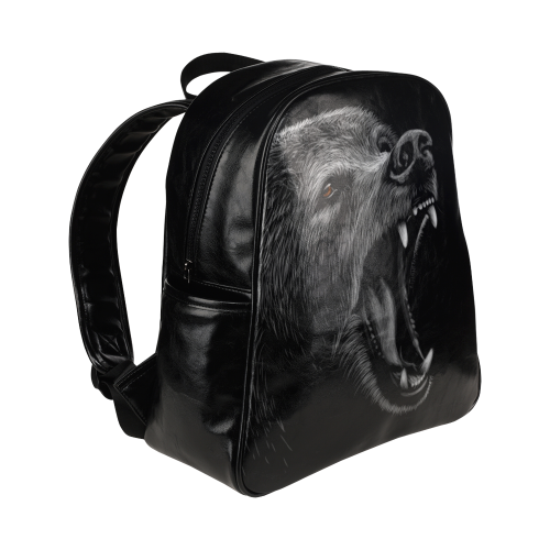 Bear Multi-Pockets Backpack (Model 1636)