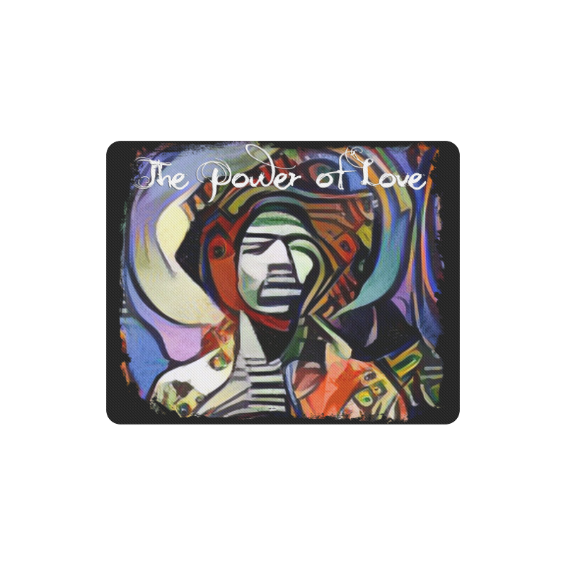 The Power of Love Rectangle Mousepad