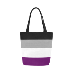 Asexual Flag Canvas Tote Bag (Model 1657)