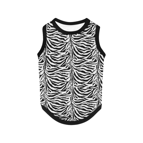 Halloween Zebra Pattern All Over Print Pet Tank Top