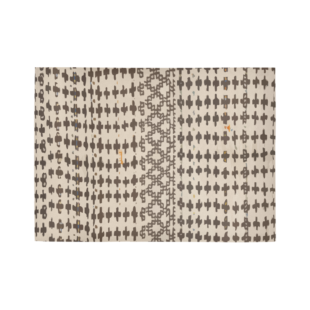 Berber geometric patterns moroccan rug Area Rug7'x5'