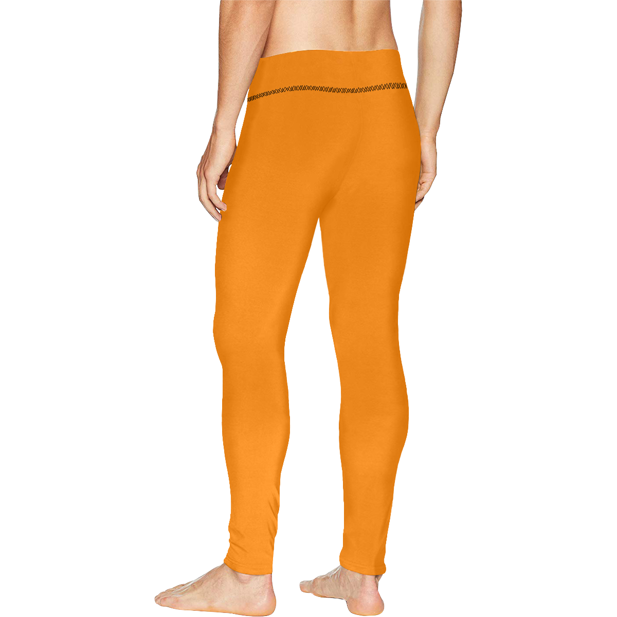 color UT orange Men's All Over Print Leggings (Model L38)