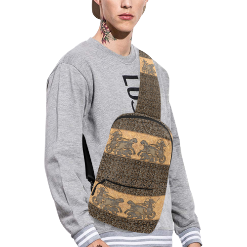 Assyrian Warriors Chest Bag (Model 1678)