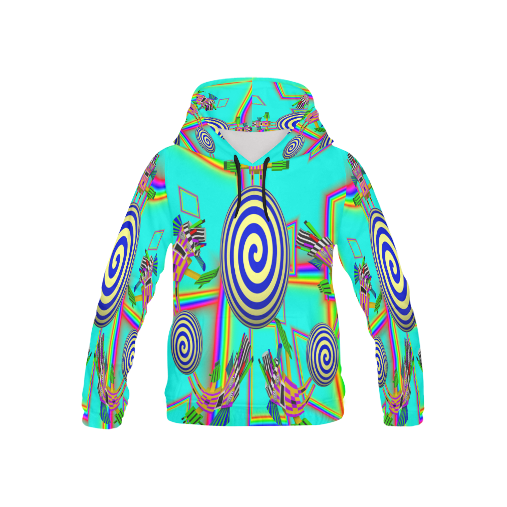 Trippy Trevor (Gravity distortion) by trevor4ever All Over Print Hoodie for Kid (USA Size) (Model H13)