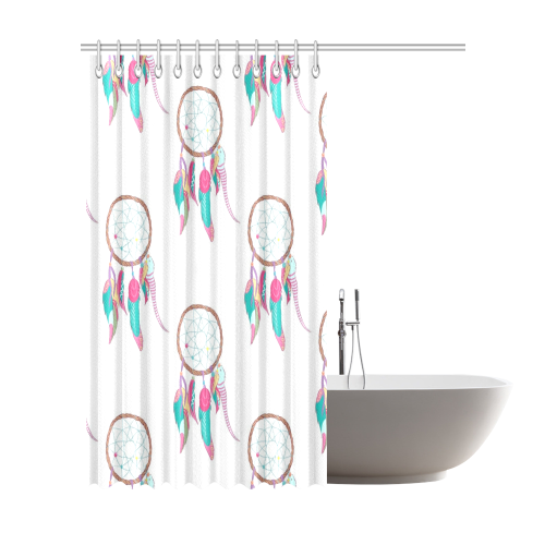 Native American Dreamcatcher Shower Curtain 72"x84"