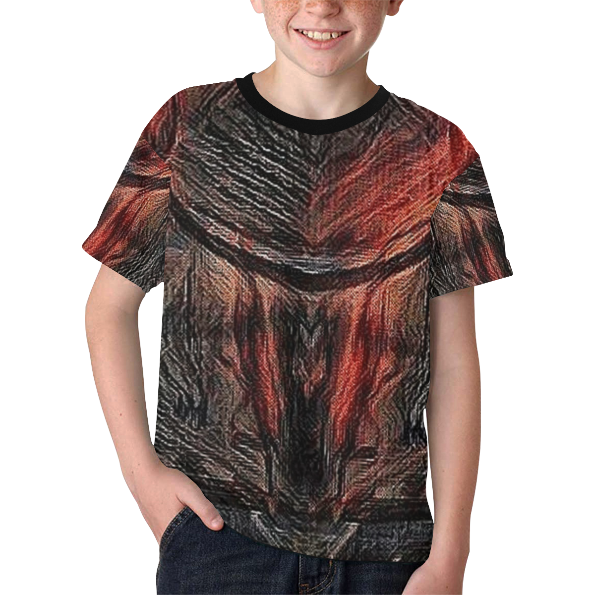 Awesomeness. Kids' All Over Print T-shirt (Model T65)