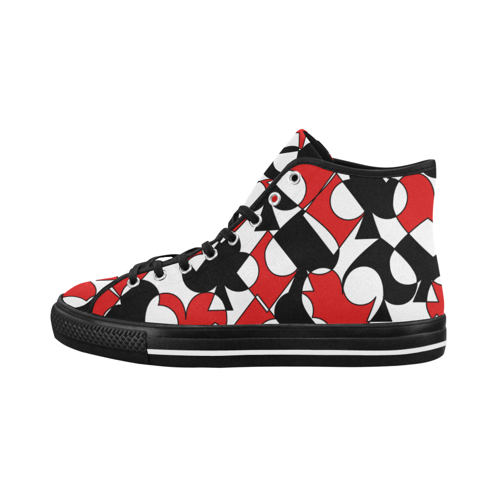 All the Aces by ArtformDesigns Vancouver H Men's Canvas Shoes (1013-1)