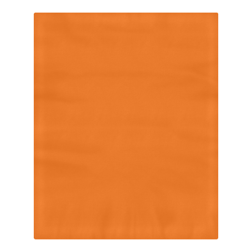 color pumpkin 3-Piece Bedding Set