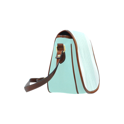 Seafoam Saddle Bag/Small (Model 1649) Full Customization