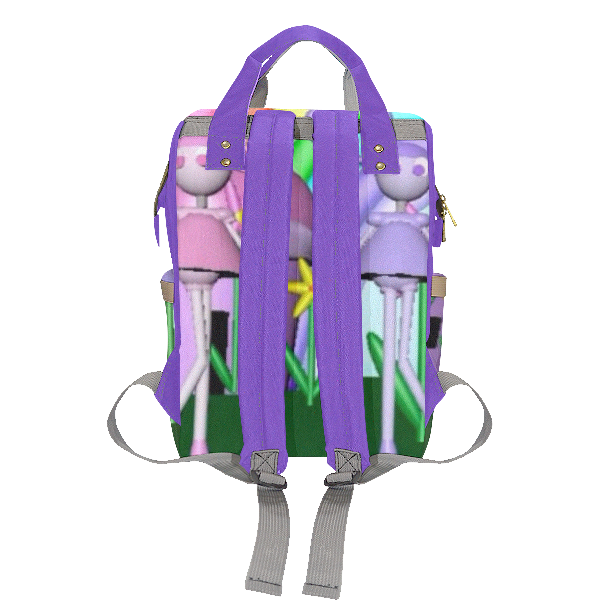 betsymaymissypopbag Multi-Function Diaper Backpack/Diaper Bag (Model 1688)