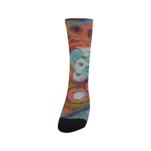 Lily Pond_2 Trouser Socks