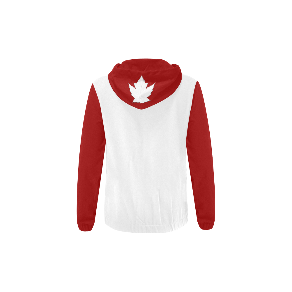 Canada Hoodies Kid's Canada Souvenirs All Over Print Full Zip Hoodie for Kid (Model H14)