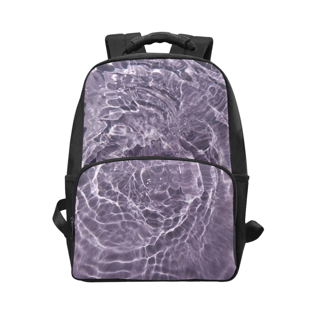 Lilac Bubbles Unisex Laptop Backpack (Model 1663)