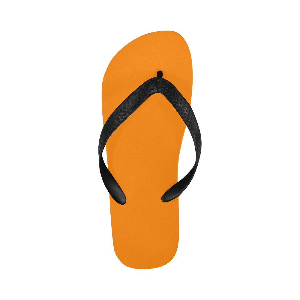 color UT orange Flip Flops for Men/Women (Model 040)