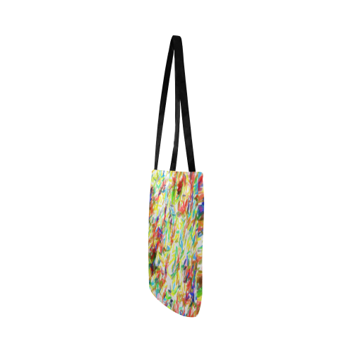 Colorful brush strokes Reusable Shopping Bag Model 1660 (Two sides)