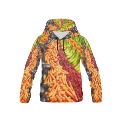 healthy food All Over Print Hoodie for Kid (USA Size) (Model H13)