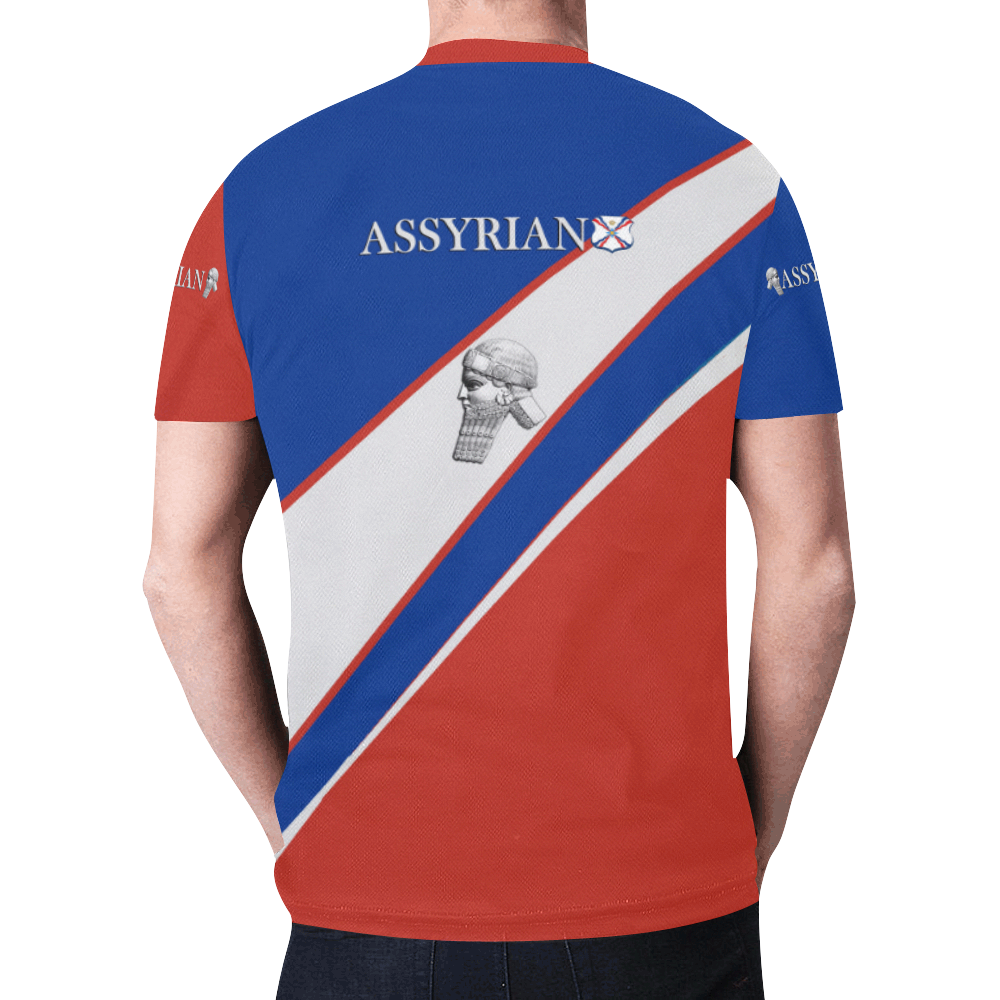 The Assyrian King New All Over Print T-shirt for Men/Large Size (Model T45)