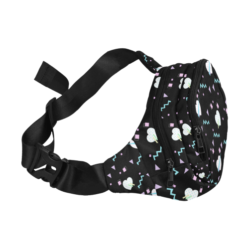 geometrictopcutepattern1r Fanny Pack/Small (Model 1677)