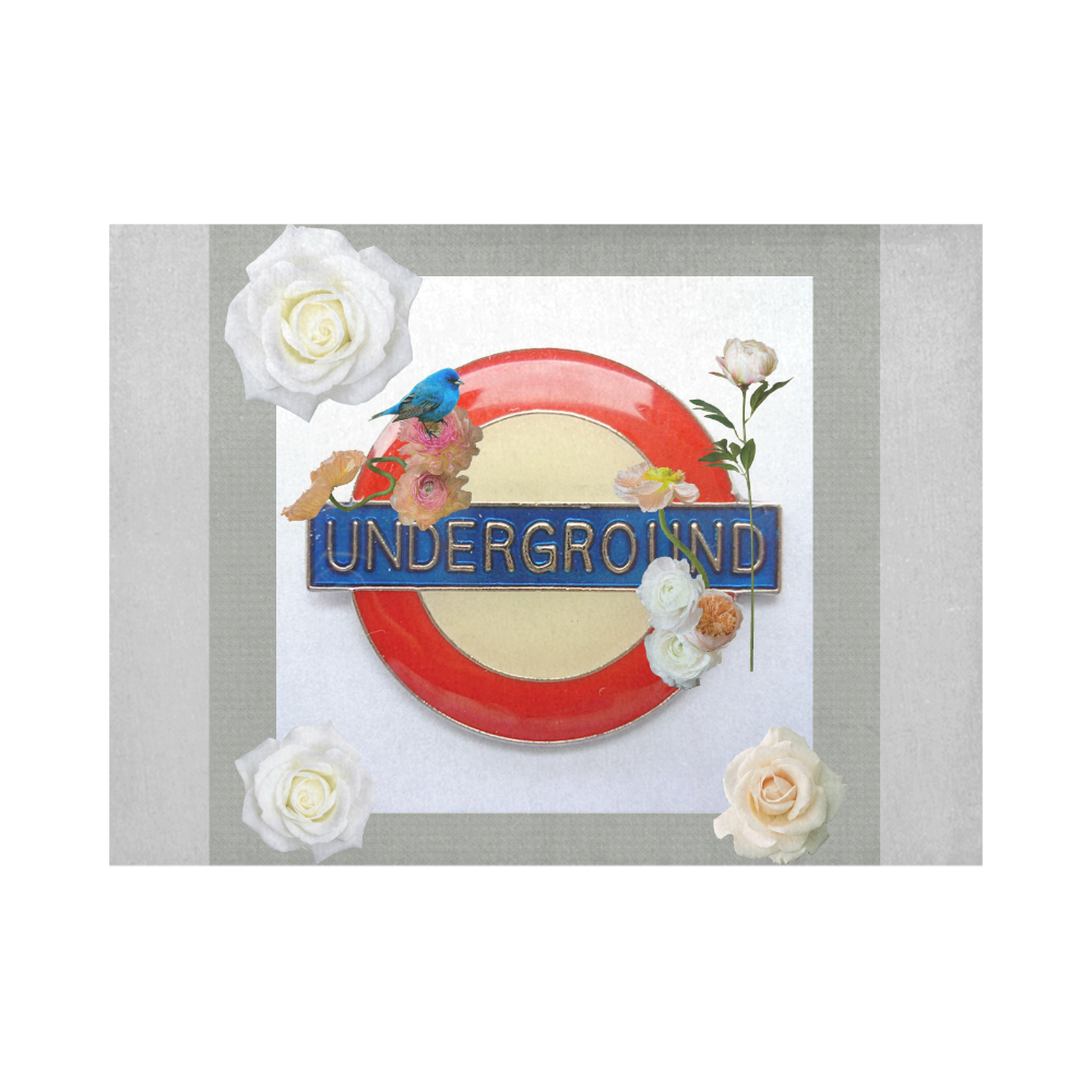 Underground Flowers Placemat 14’’ x 19’’ (Set of 6)