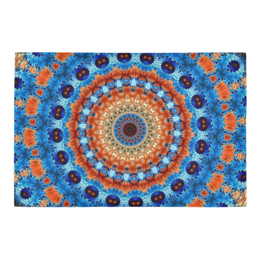 Kaleidoscope Azalea Doormat 24" x 16" (Sponge Material)
