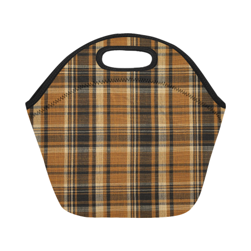 TARTAN DESIGN Neoprene Lunch Bag/Small (Model 1669)