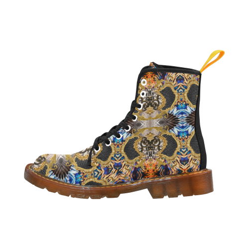 Luxury Abstract Design Martin Boots For Women Model 1203H