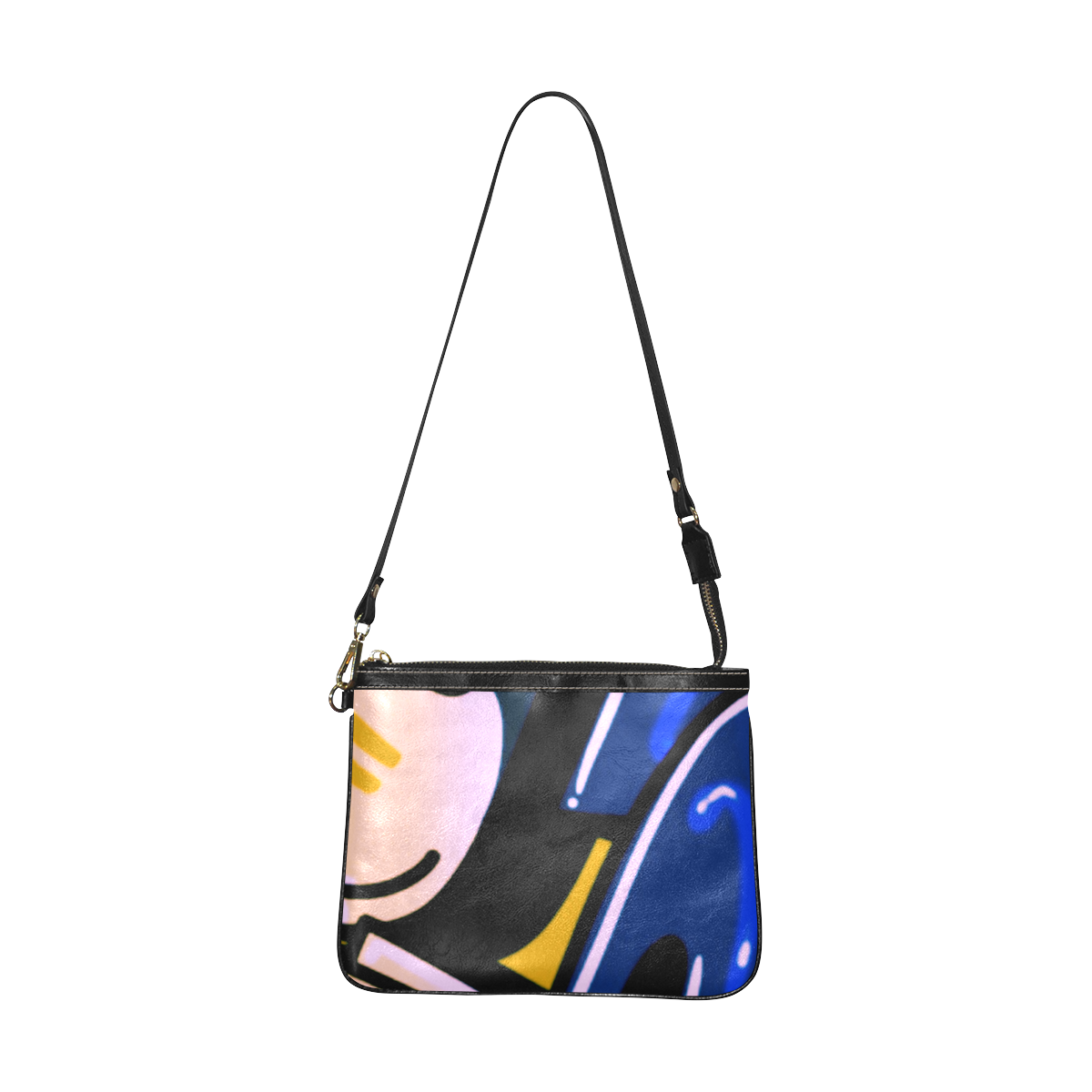 Graphic Pop Art v2 Small Shoulder Bag (Model 1710)