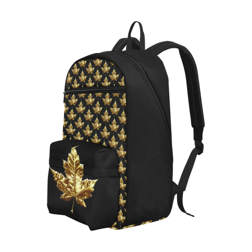 Gold Canada Backpacks Sporty Large Capacity Travel Backpack (Model 1691)