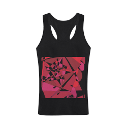 Abstract #8 S 2020 Plus-size Men's I-shaped Tank Top (Model T32)