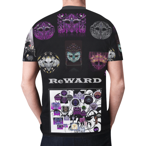 Wanted New All Over Print T-shirt for Men (Model T45)