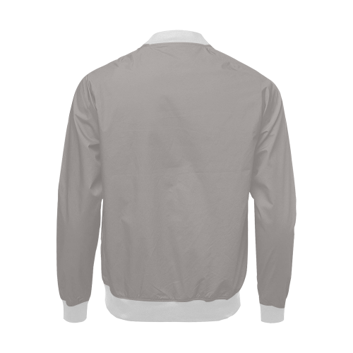 Ash All Over Print Bomber Jacket for Men/Large Size (Model H19)