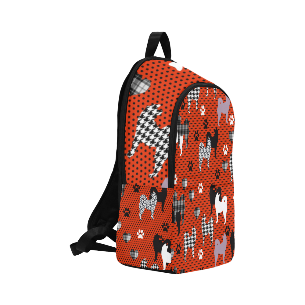 Husky-o Fabric Backpack for Adult (Model 1659)