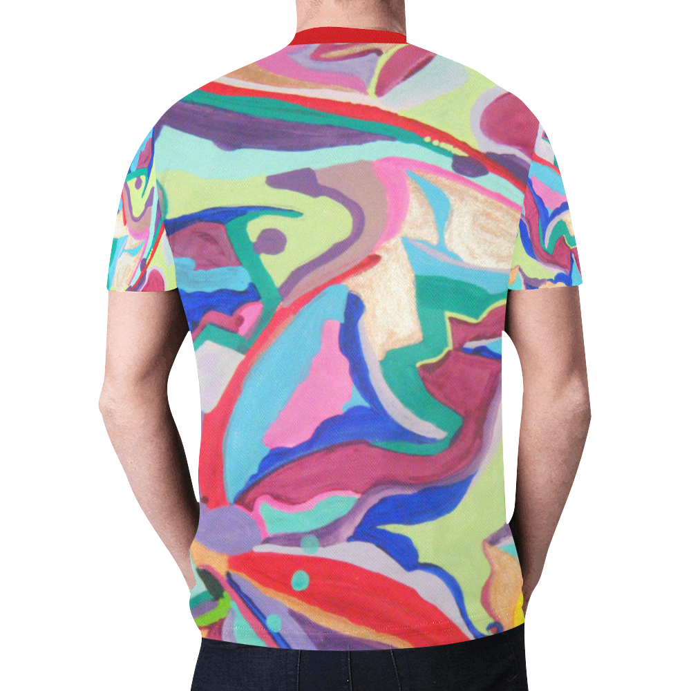 pai2 New All Over Print T-shirt for Men (Model T45)