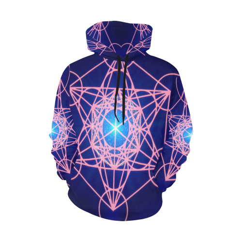 Destiny Metatron All Over Print Hoodie for Men/Large Size (USA Size) (Model H13)