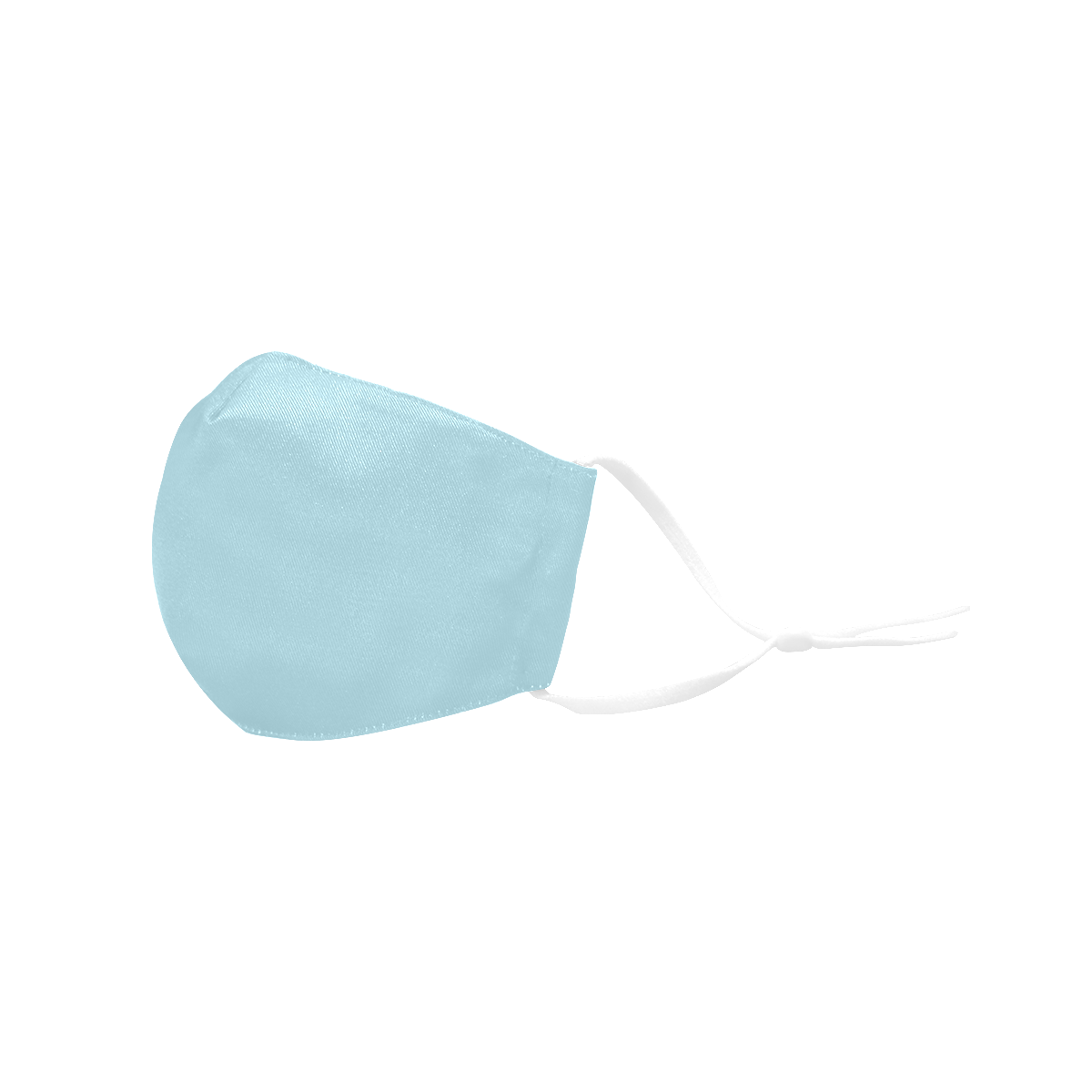 color light blue 3D Mouth Mask with Drawstring (15 Filters Included) (Model M04) (Non-medical Products)