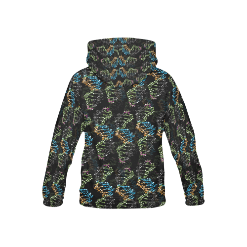 DNA pattern - Biology - Scientist All Over Print Hoodie for Kid (USA Size) (Model H13)