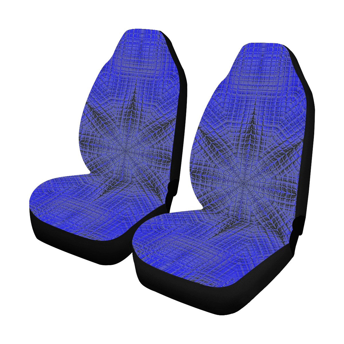 Dominant Blue Car Seat Covers (Set of 2)