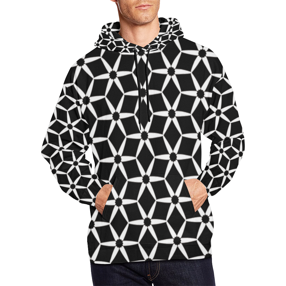 40sw All Over Print Hoodie for Men (USA Size) (Model H13)