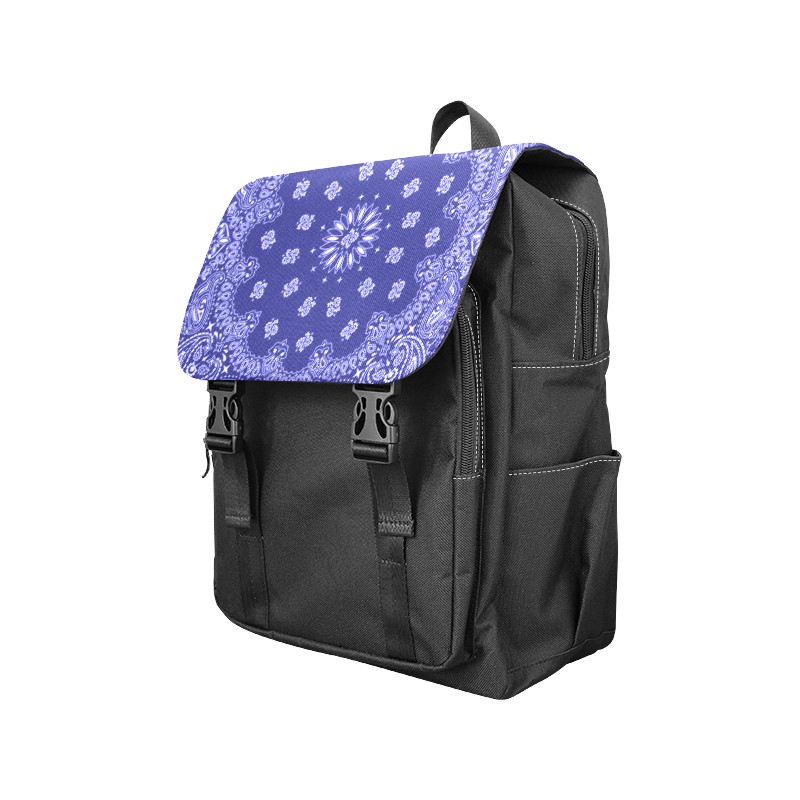 mce bandana backpack blue Casual Shoulders Backpack (Model 1623)