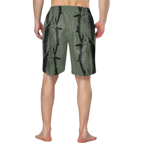 carp fish Men's Swim Trunk (Model L21)