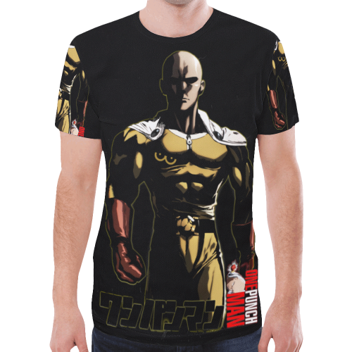 onepunchman New All Over Print T-shirt for Men/Large Size (Model T45)