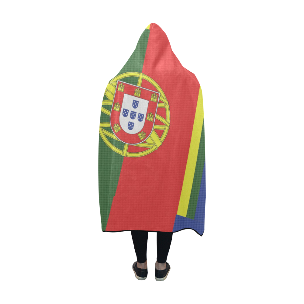 PORTUGAL  ABSTRACT Hooded Blanket 60''x50''