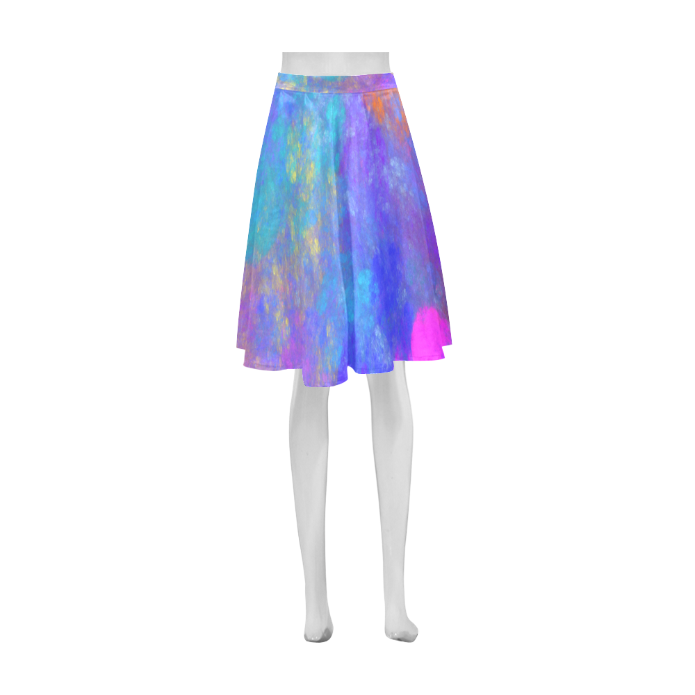 Color Soup Athena Women's Short Skirt (Model D15)