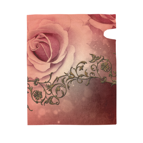 Wonderful roses with floral elements Mailbox Cover