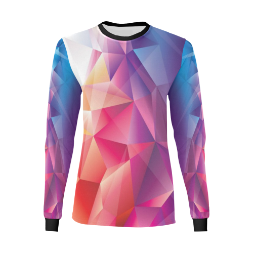 Diamonds Women's All Over Print Long Sleeve T-shirt (Model T51)