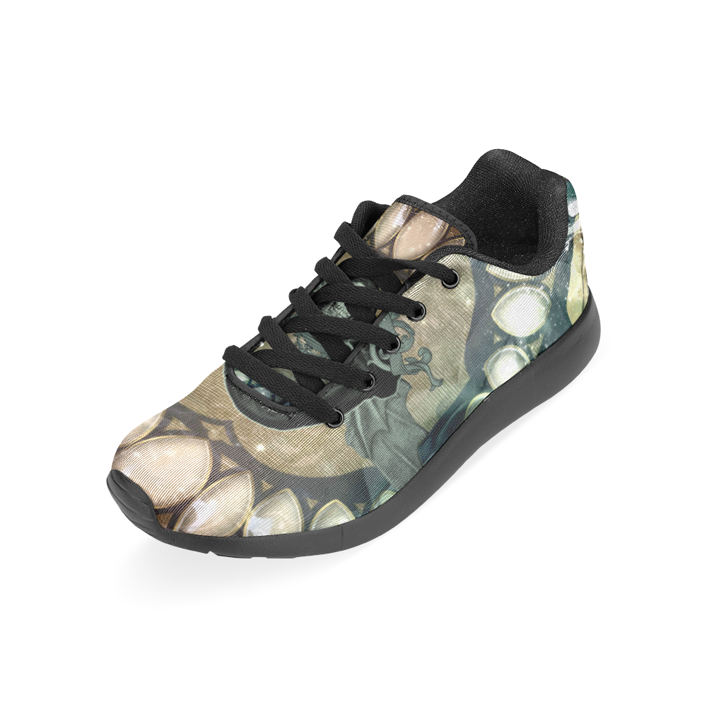 Awesome scary skull Women’s Running Shoes (Model 020)