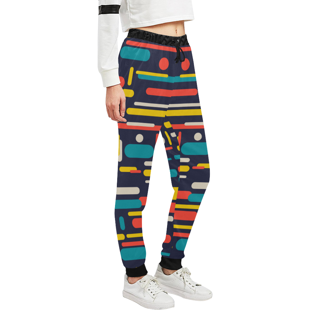 Colorful Rectangles Unisex All Over Print Sweatpants (Model L11)